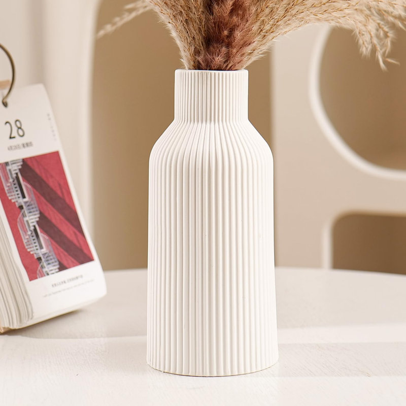 Table Vase 1, White