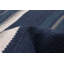 Tapis bleu marine en laine New Age de conception unique 5 pi 1 po x 8 pi 2 po Hrishik