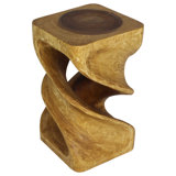 Mabrie Solid Wood End Table