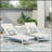 Elegant Outdoor Mesh Chaise Lounges With Aluminum Frame For Ultimate Relaxation And Durability, For Patio And Poolside Use.-1815684567