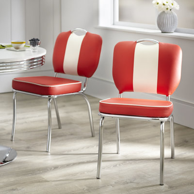 Chaise d'appoint rembourrée Sherly