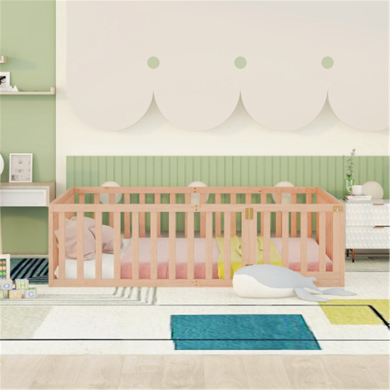Lit de jour Jeraldy par Harriet Bee, Double, Naturel