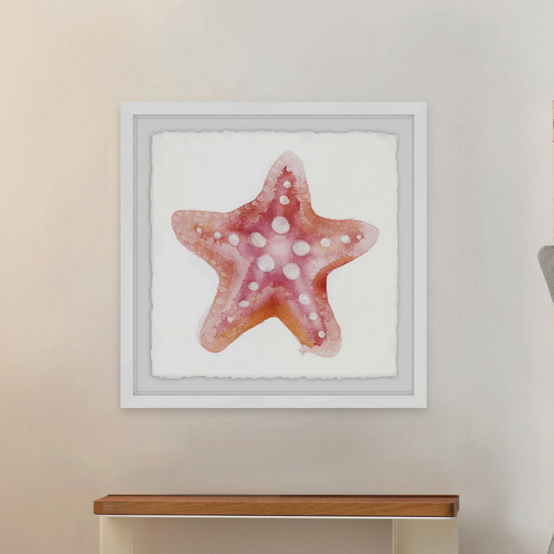 Adrielle «Ma Couleur», reproduction de peinture à l'aquarelle encadrée, H 12 po x l 12 po x P 1,5 po