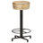 Bar Stool Bar Seat Counter Height Island Stool for Pub Solid Mango Wood-254426764-254426765
