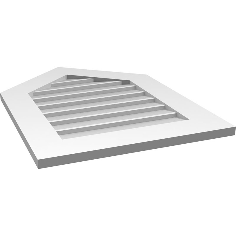 Ventilateur à pignon en uréthane non-fonctionnel Signature, H 30 po x l 22 po x P 1 po
