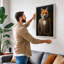 Dressed Fox Modern - Print-136726565-136726566