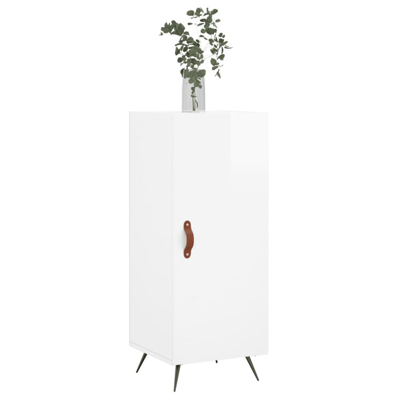Meriton 34.5cm Sideboard, High Gloss White
