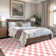 Fillender Plaid Area Rug Checkered Rug Washable Rugs For Living Room Carpet