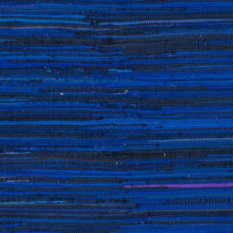 Burkhart Rug Hand Woven Cotton Striped Rug, Rectangle 8' x 10'