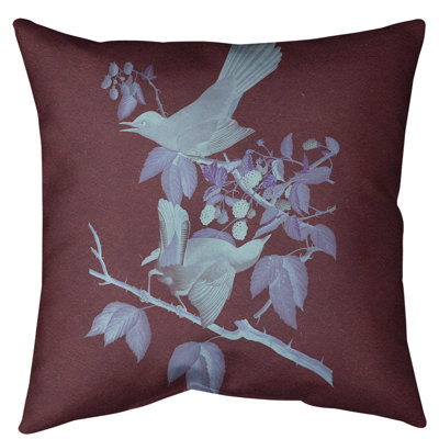 Coussin de sol pour chat avec oiseau John James Audubon-standard