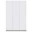 Carlton 3 Door Wardrobe - Soft-Close Hinged Doors and Handleless Push-to-Open Feature-1271827514