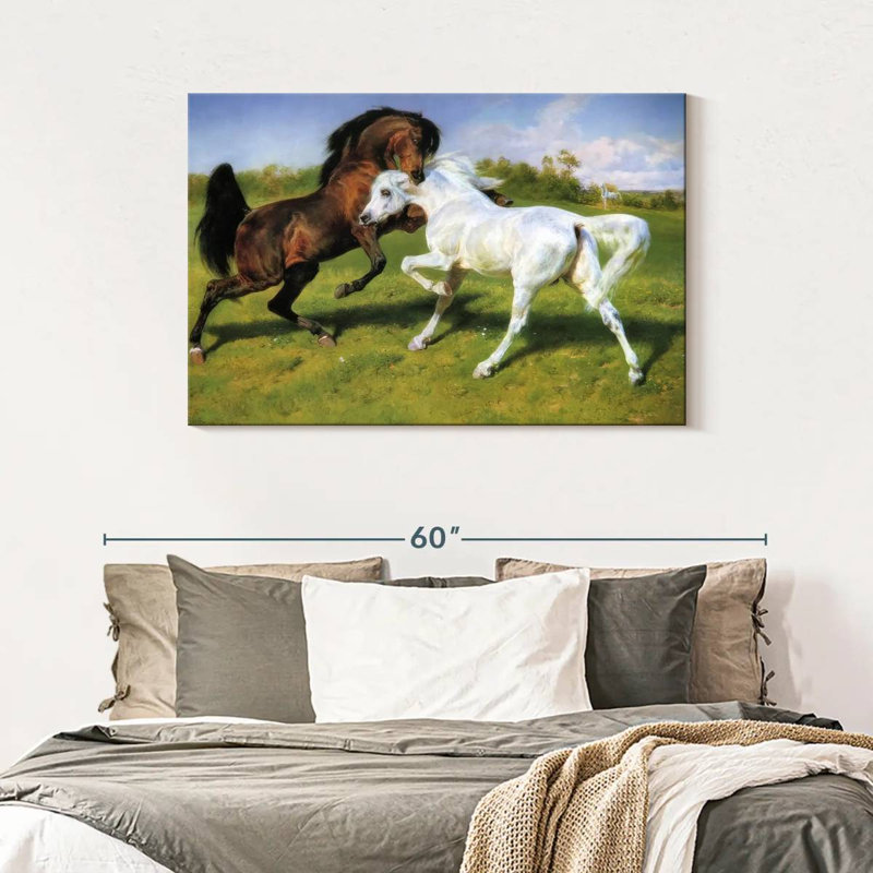 Brampt The Duel 1895, 30" H x 45" W