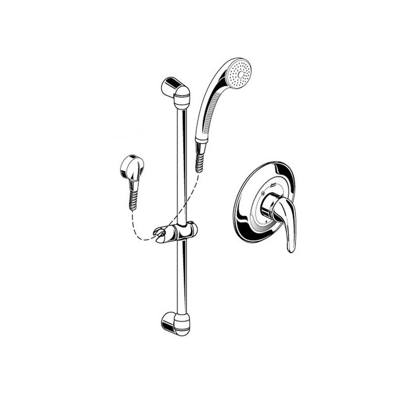 Robinet de douche commerciale flowise