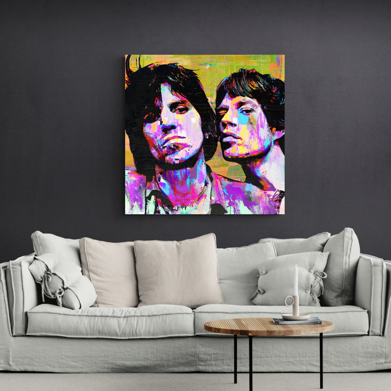 "Mick Keith" par Stephen Chambers, impression sur toile tendue, L 15 po x H 15 po