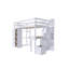 Lit mezzanine simple avec bureau Wood-1950865864