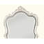 Miroir blanc perle