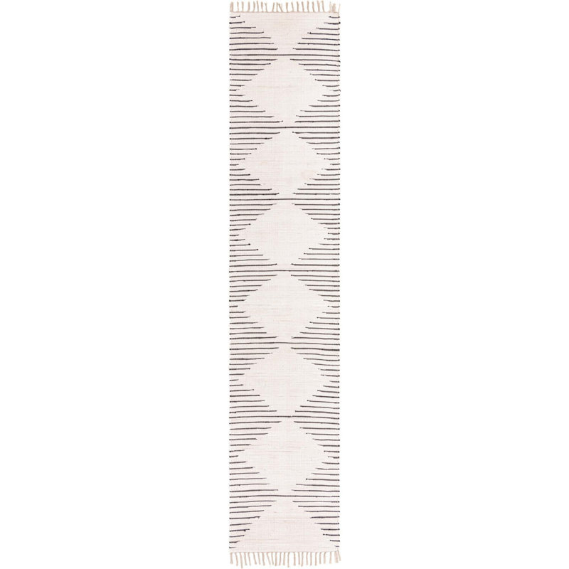 Bracen Cotton Moroccan Indoor Rug, Runner 2'11" x 16'