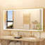Throssell Aluminium Rectangle Wall Mirror-791224111