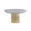 Guilded Round Serving Platter-98343713-98343712