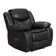 Wide Seating Durable Synthetic Leather Recliner with Massage and Heat Functions