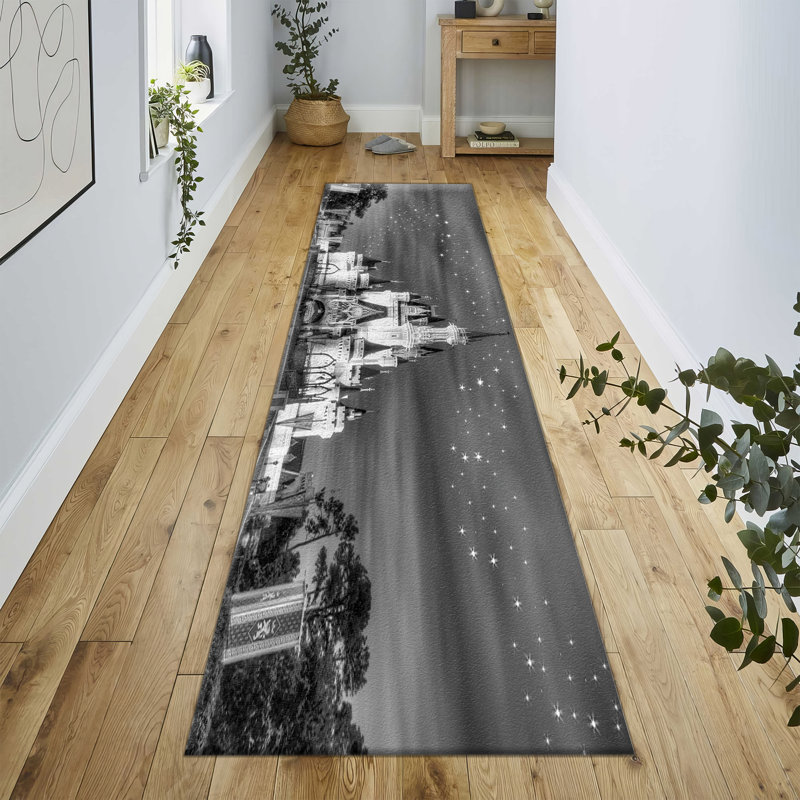 Chic and Versatile With Pile Soft Type Printed Rug Featuring Intricate Abstract Design Perfect for Adding a Touch of Elegance to Your Home Decor