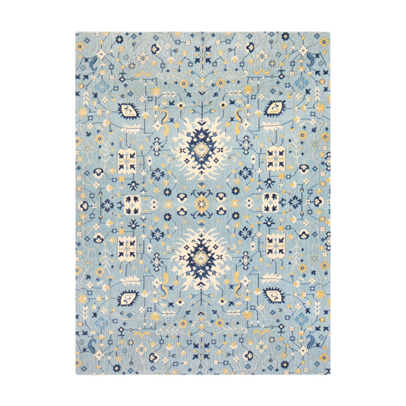 Tabriz Carpet Straight Rectangular Chair Mat, 0.25" H x 48" W x 36" D