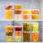 Djordi 48 Container Food Storage Set - Containers and 48 Lids 32-16 oz