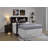 Chatmon 49-Inch Queen Bookcase Headboard Dark Pine-2022325803