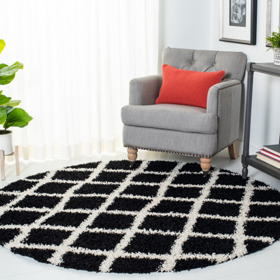 Alberthe Sgd-Dallas Shag Performance Geometric Rug