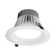 Clr-Select 8-Inch Black High Output Commercial Canless Led Downlight Kit
