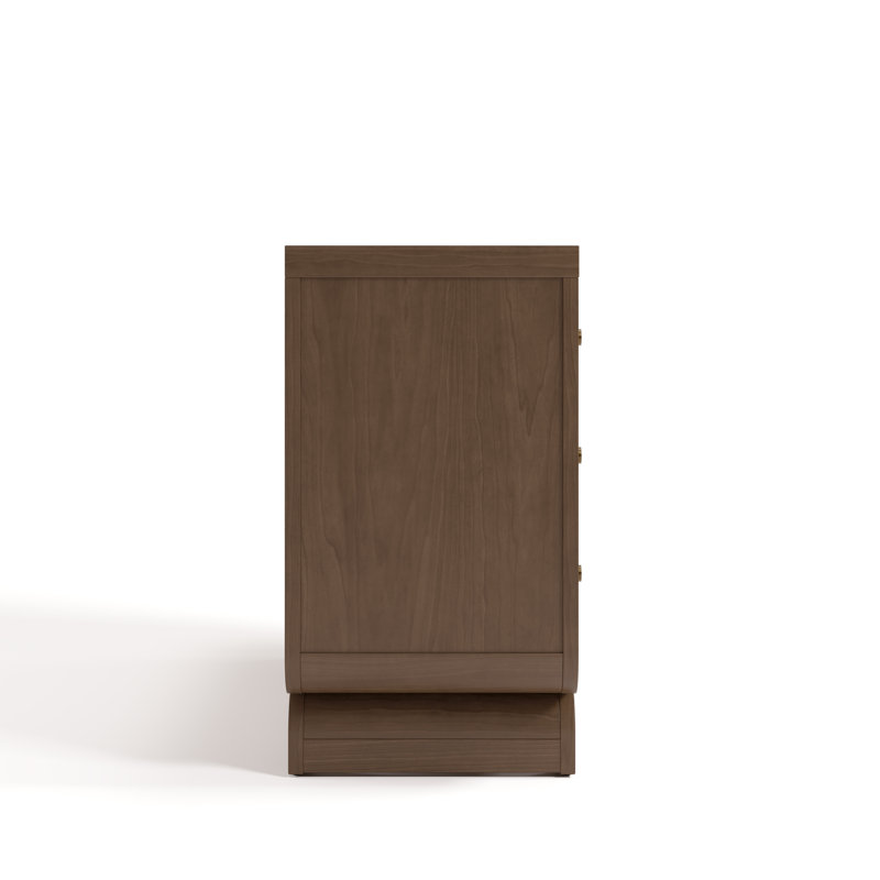 Santorini Kids 6 - Drawer Dresser, Hazelnut