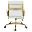 Fauteuil de bureau pivotant en cuir Naudain-53751974-132200683