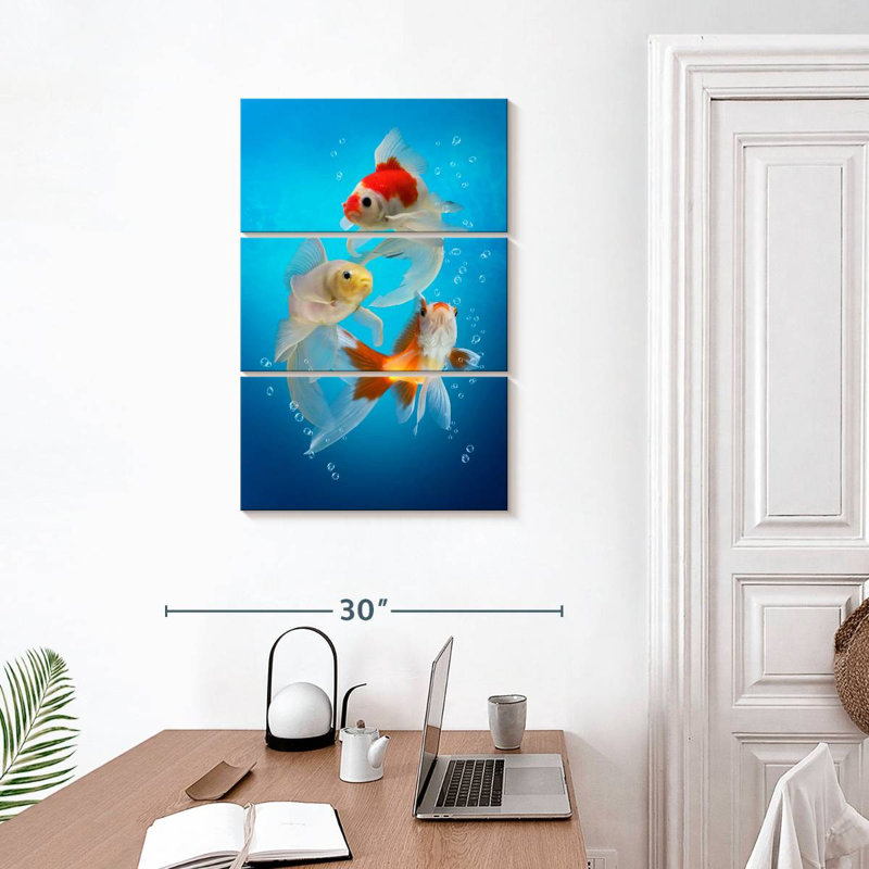 Brampt Colorful Aquarium Goldfish, 32" H x 20" W