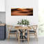 «Golden Desert Dunes», art paisible au lever du soleil-665010099