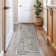 Contemporary Stripe Arch Design Area Rug
