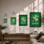 Cheers to the Season Modern - Framed Print-409280657-409280670