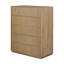 Leo 5 Drawer Dresser-Rustic Grey-506664040