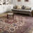 Oriental Sand/Red/Blue Area Rug-6174069