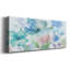 Mélange de bleus sur toile-2064996600