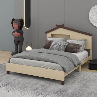 Lit plateforme en bois Ceirah