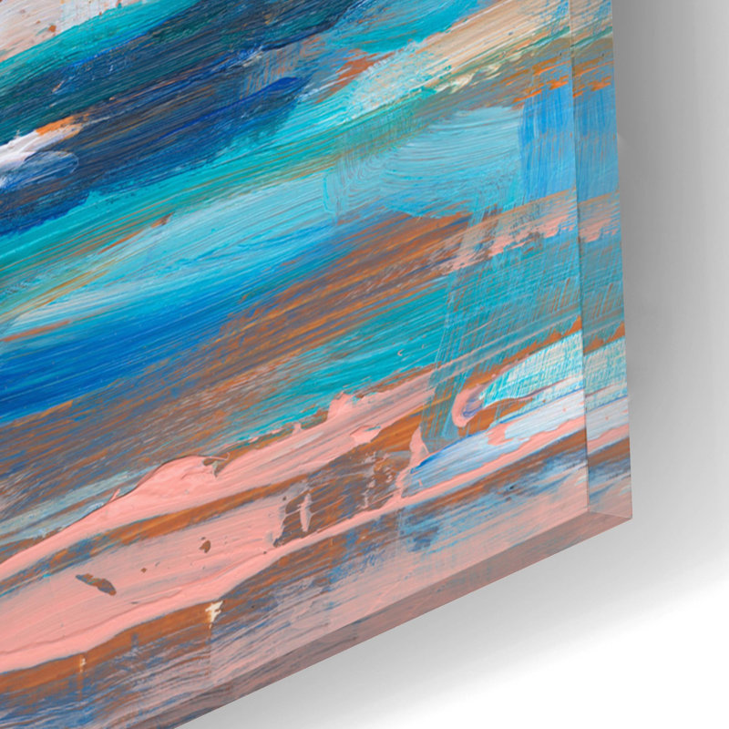 «Pop Regatta 2» par Ethan Harper, art mural en verre acrylique