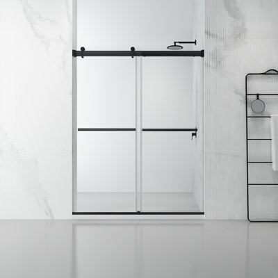 Spezia Frameless Double Sliding Shower Door