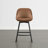 Modern Faux Leather Swivel Counter Stool-1096890795