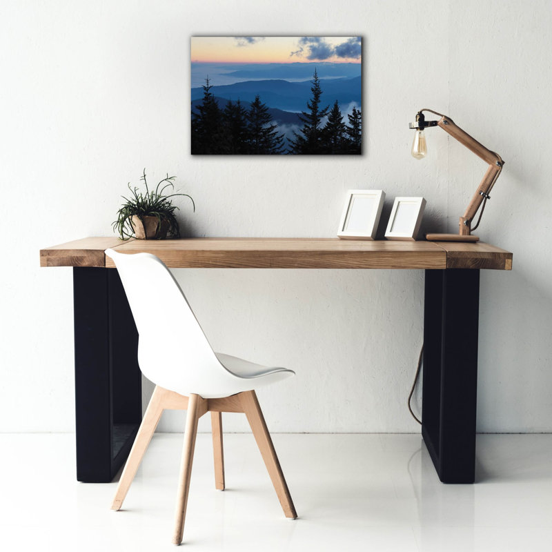  «Great Smoky Mountain Sunrise» par Lori Deiter, art mural sur toile, 26 po x 18 po, H 18 po x l 26 po