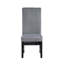 Chaise d'appoint rembourrée (ensemble de 2)