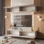 AURORA II Wall Unit on Cashmere Legs