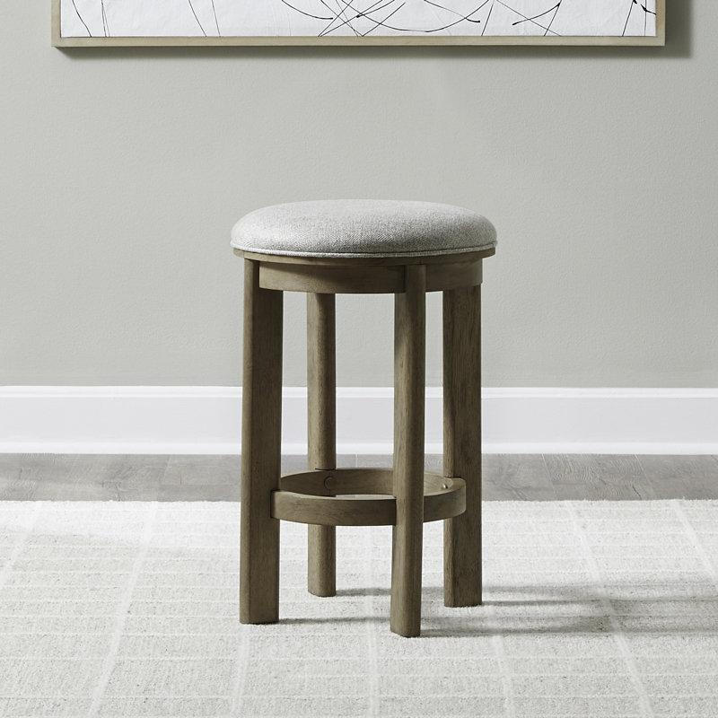 Upholstered Console Stool