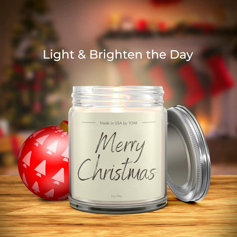 ‎Merry Christmas Scented Jar Candle