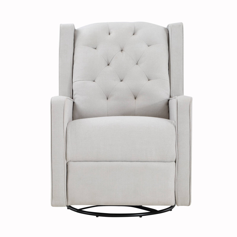 Bryton Swivel Recliner Glider, Gray