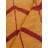 Gold | Red Wool Handmade Geometric Hand Knotted Rectangle Indoor Area Rug-201060513